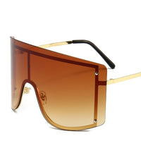Oversized Women Gradient Sunglasses