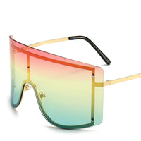Oversized Women Gradient Sunglasses