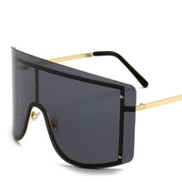 Oversized Women Gradient Sunglasses