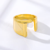 Initial A-Z Letter Rings For Women