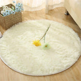 Bubble Kiss Fluffy Round Rug Carpets