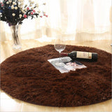 Bubble Kiss Fluffy Round Rug Carpets