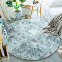 Bubble Kiss Fluffy Round Rug Carpets