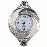 Whirlwind Design Metal Weave Girls Quartz Watch
