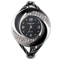 Whirlwind Design Metal Weave Girls Quartz Watch