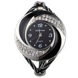 Whirlwind Design Metal Weave Girls Quartz Watch