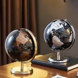 Learning World Map Globe Home Decor