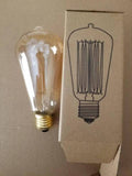 Retro Wire Hemp Rope Pendant Lights
