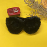 Women Punk Soft Fur Velvet Sun Glasses