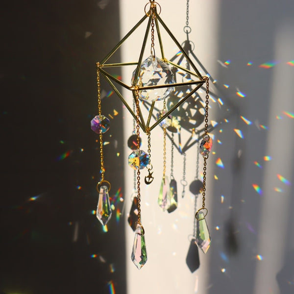 Crystal Prism Pendant Ornament