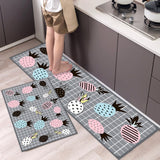 Cartoon Long Non-Slip Kitchen Mat