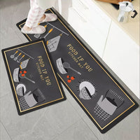 Cartoon Long Non-Slip Kitchen Mat