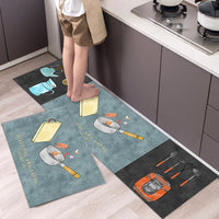 Cartoon Long Non-Slip Kitchen Mat