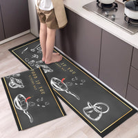 Cartoon Long Non-Slip Kitchen Mat